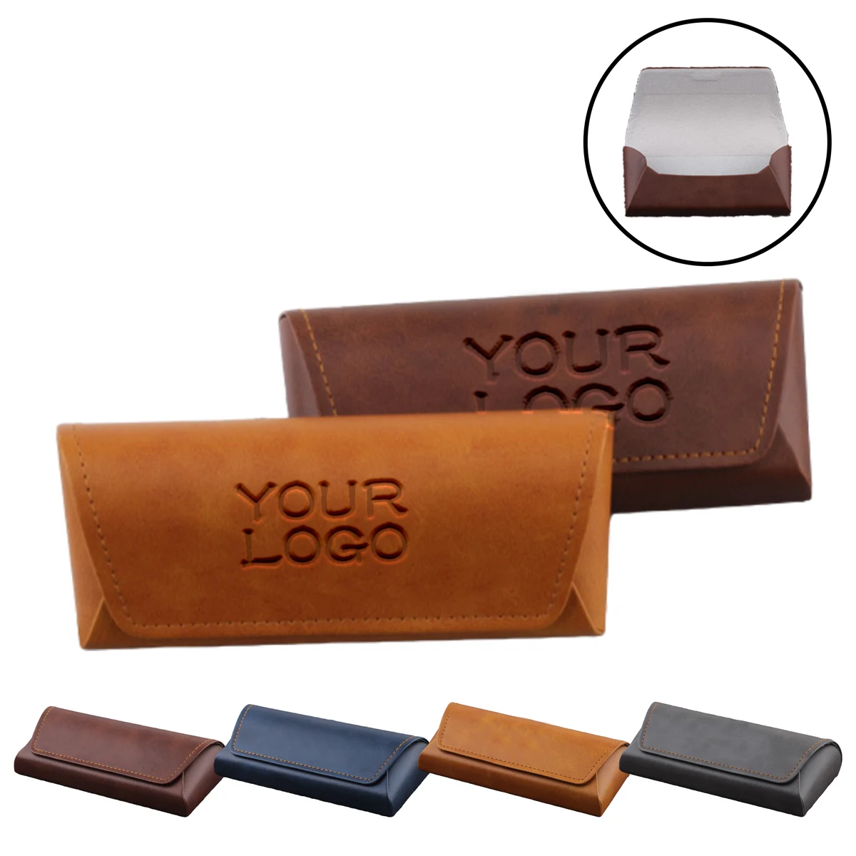 MOQ 20 PCS Custom Logo Sunglasses Case 1