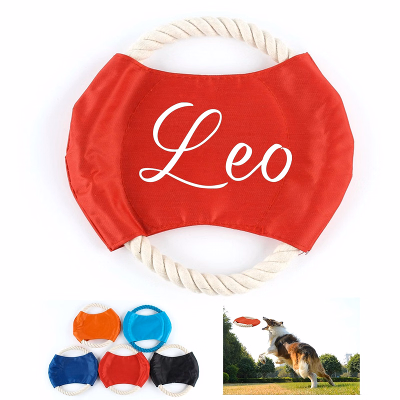 Flying Disc Rope Dog Toy