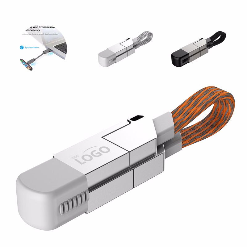 Versatile 6-in-1 Data Cable Hub