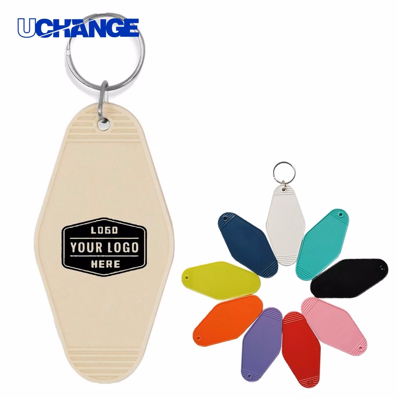 Vintage Motel Style Keychain