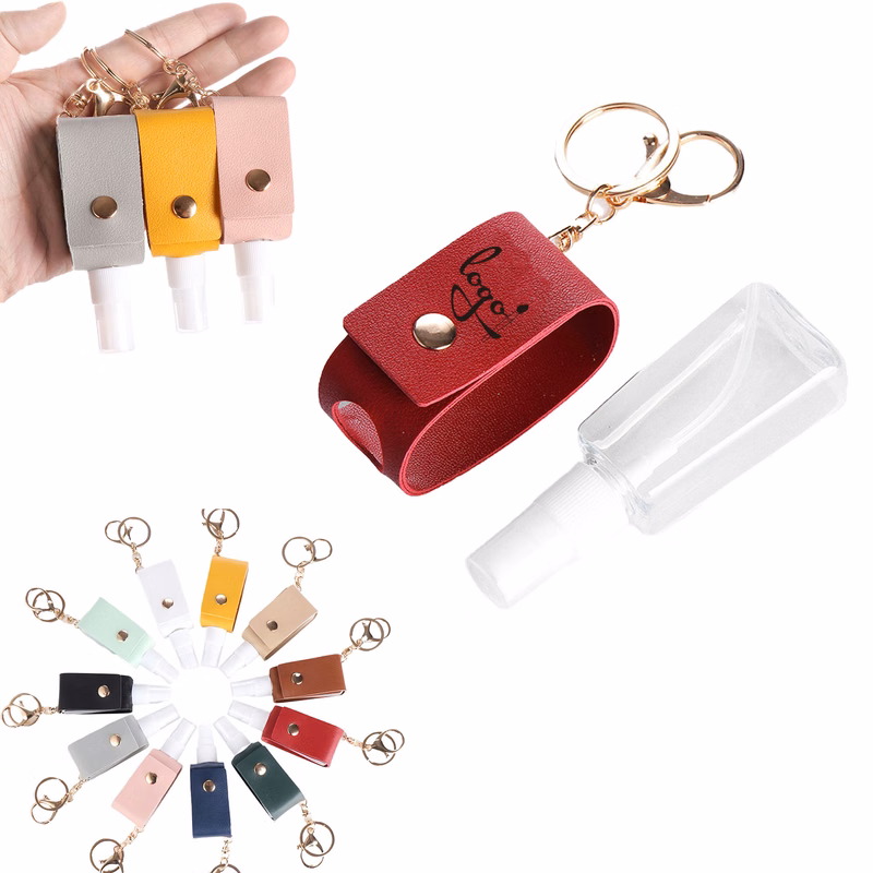 Portable Spray Bottle with Outer Bag and Clip for Easy Carrying