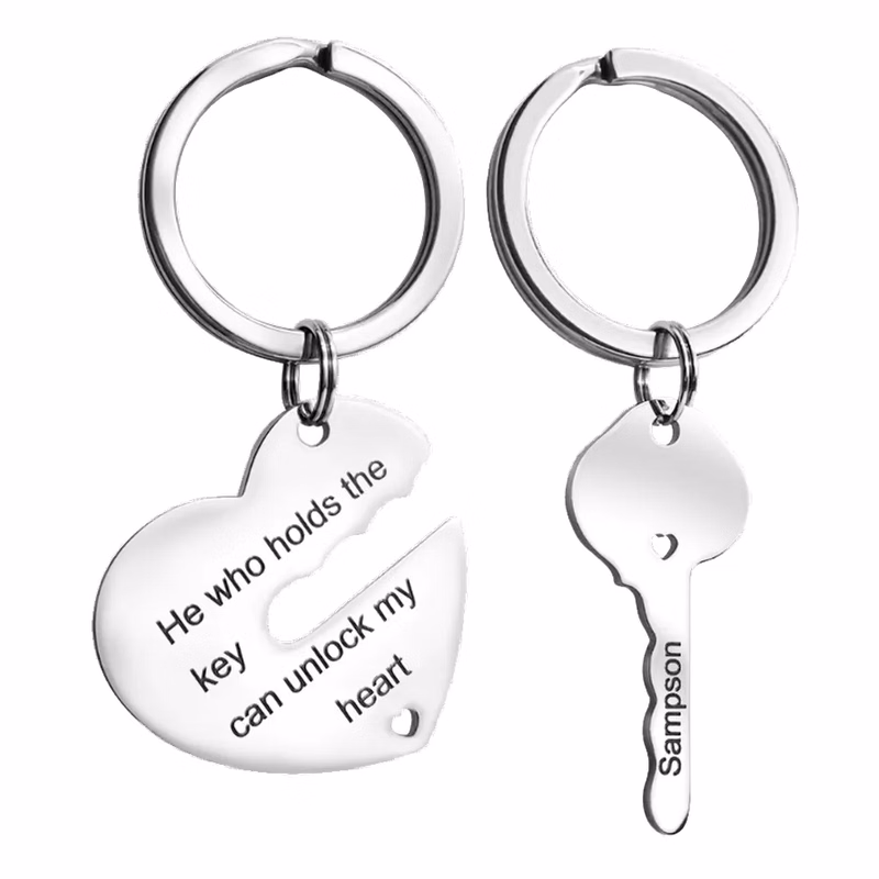 Metal Keychain for Couples