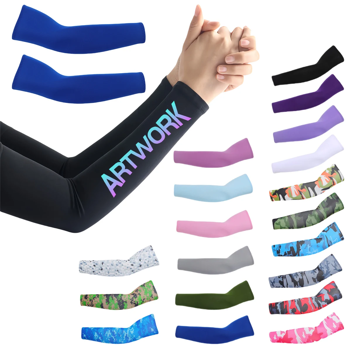 Cooling Running Sun Protection Sleeves 1