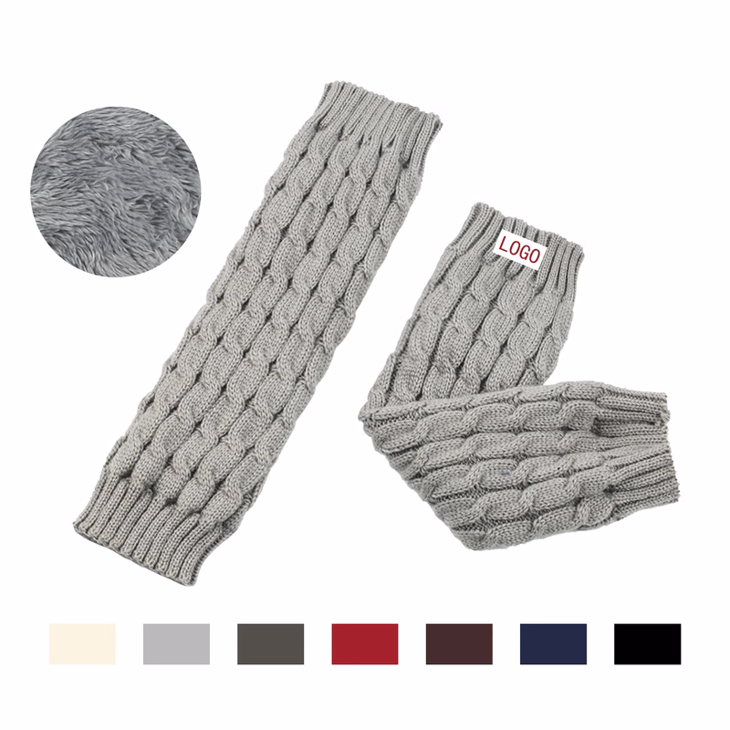 Thickened Warm Knit Leg Warmers