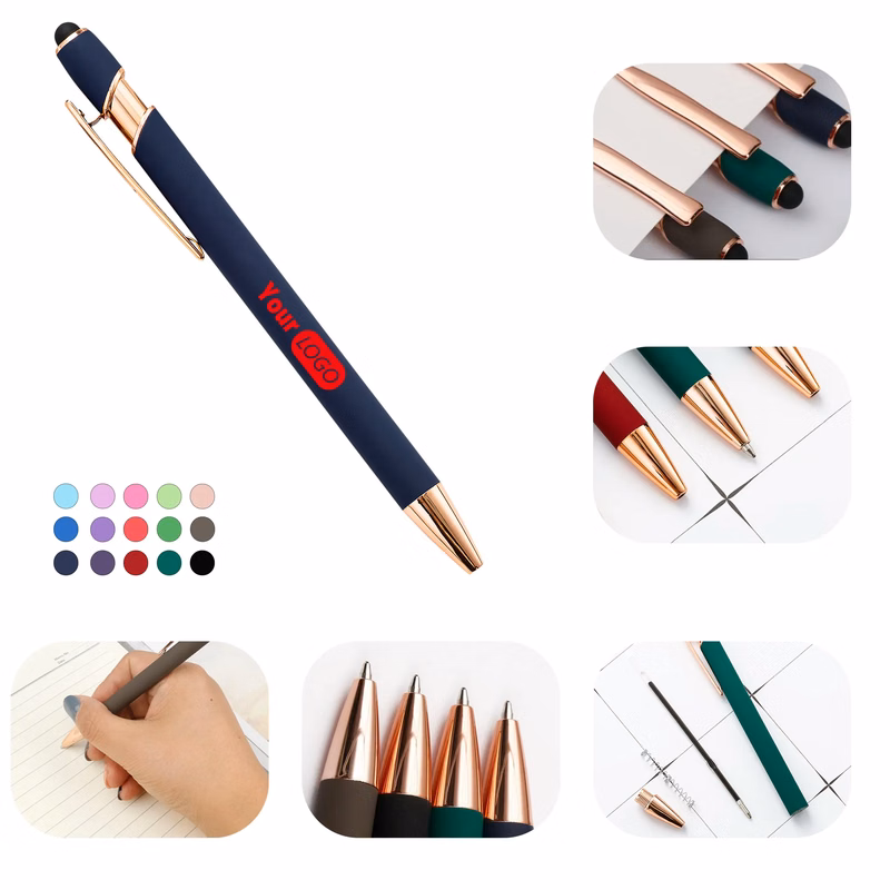 Premium Ballpoint Pen With Touchscreen Stylus