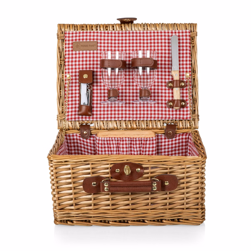 Classic Wine & Cheese Picnic Basket