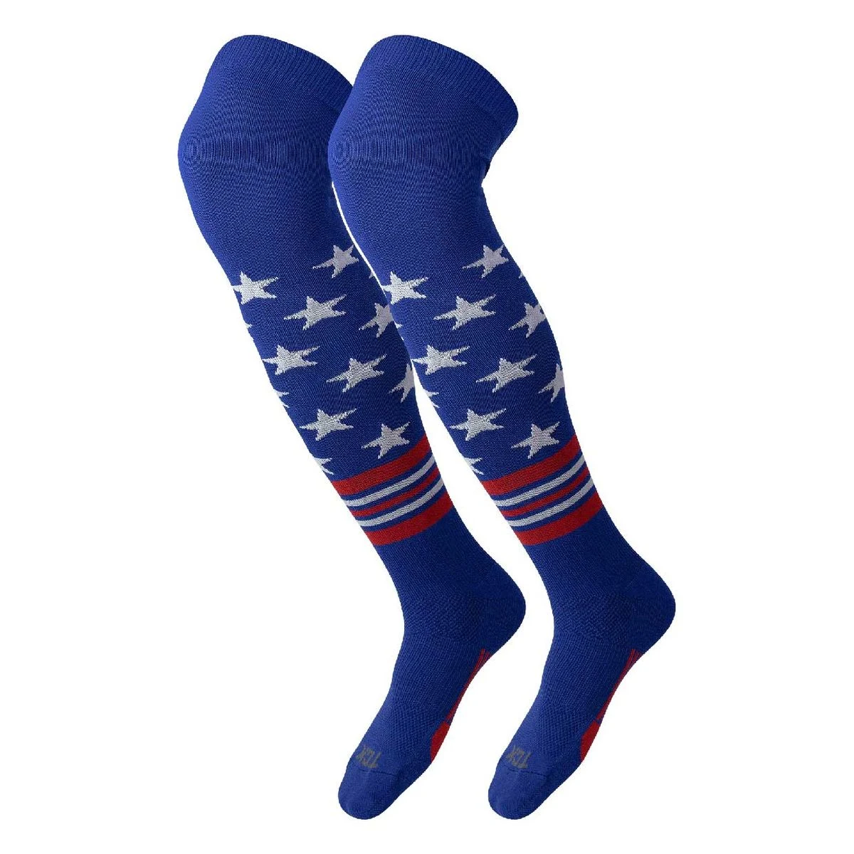USA Freedom Baseball Socks Long Over the Knee 1