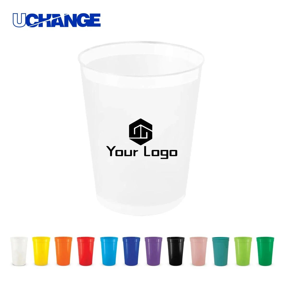 16oz Plastic Stadium Cup Tumbler 1