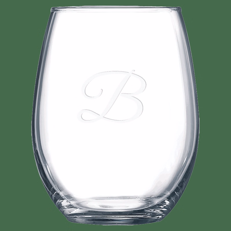 Polar Camel 21 oz Clear Stemless Wine Glass