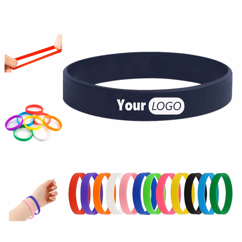 8 Inch Silicone Wristband