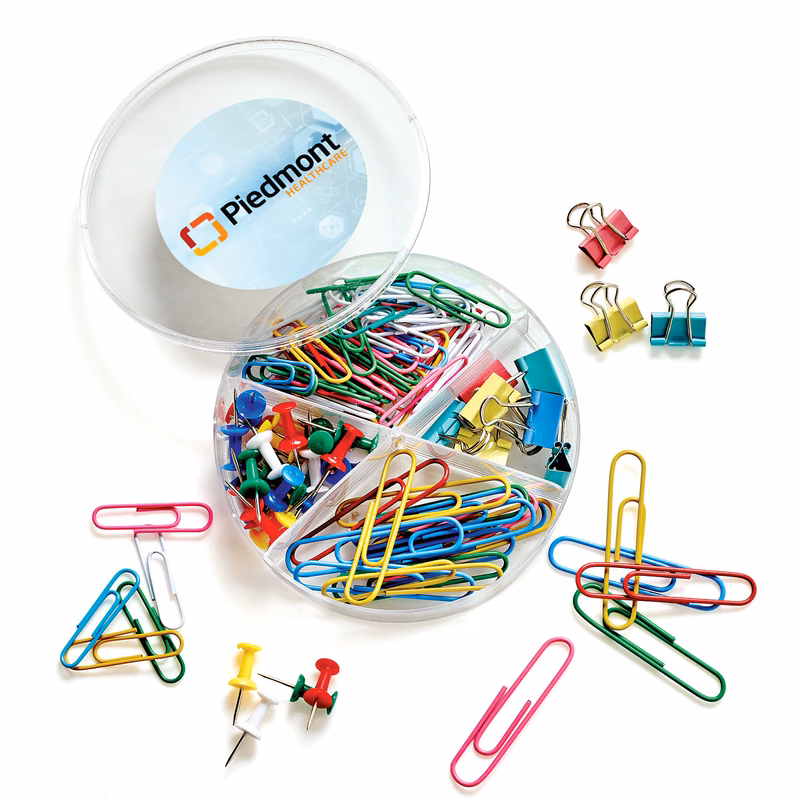 SUPPLY LINE® ROUND CLIPS & PINS SET NEON