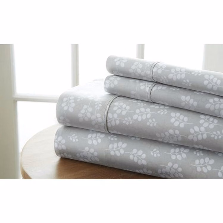 Premium Sheet Sets - Gray Wheat Cali King 4 Piece