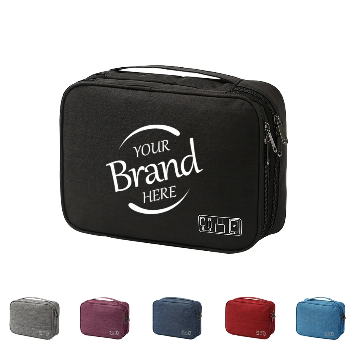 Three-layer multifunctional digital storage bag 1