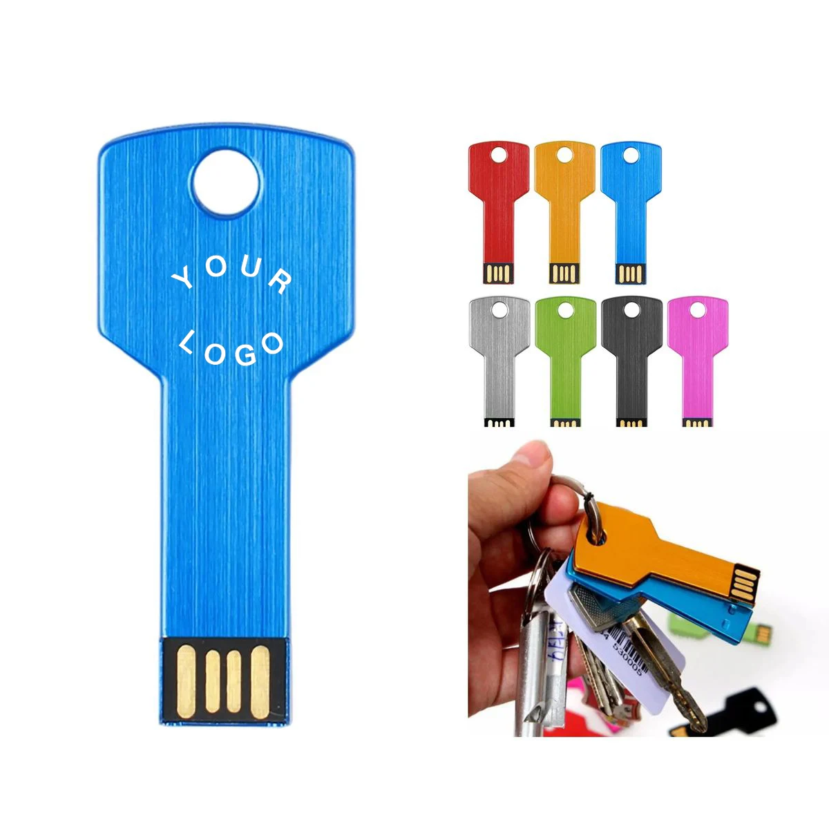 8GB USB Drive with Laser Engraving for Branding 1