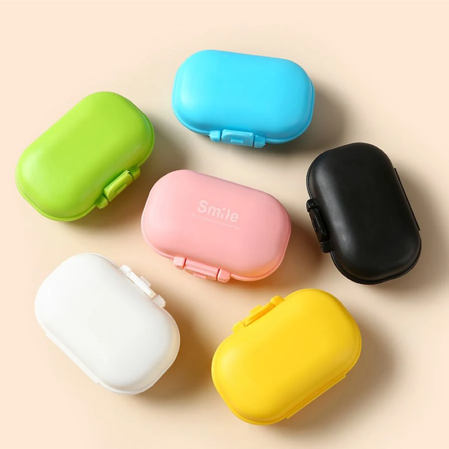 Macaron 4-panel Medicine Box 1
