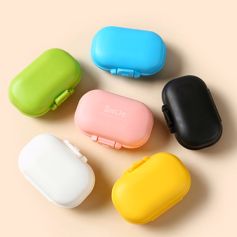 Macaron 4-panel Medicine Box