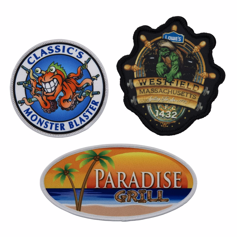 4.5" Dye Sublimated Patch
