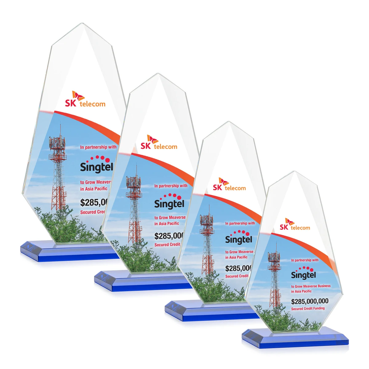 Jemma VividPrint™ Award - Blue 1