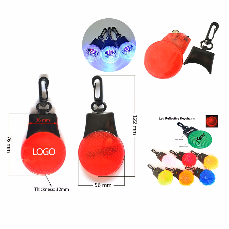 LED Flashing Reflector Safety Light