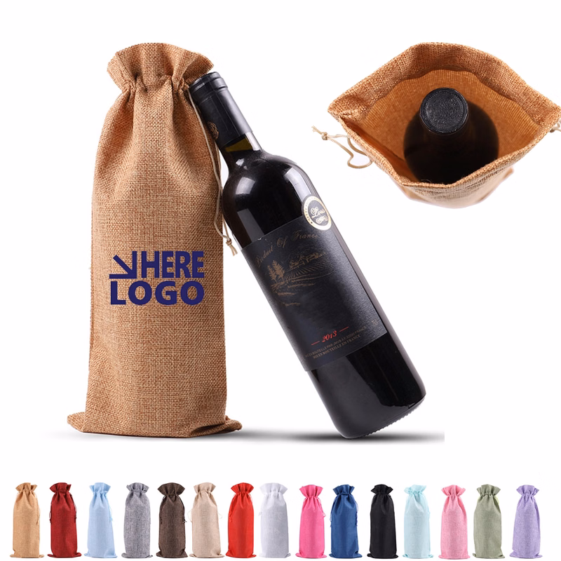 Drawstring Wine Gift Bag
