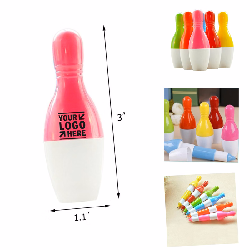 Bowling Retractable Pen