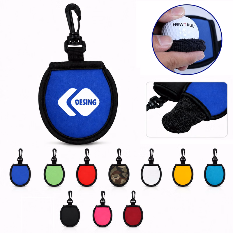 Hanging Ball Wiper Case With Terry Interior
