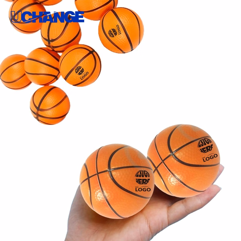 PU Foam Basketball Stress Reliever Ball