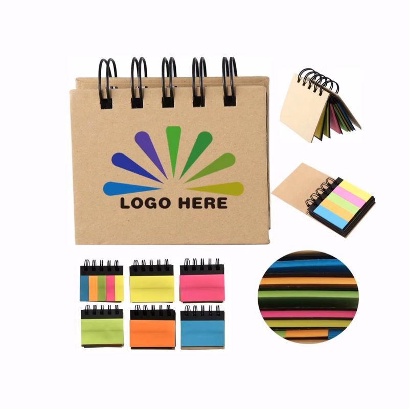 Spiral-bound Sticky Notes