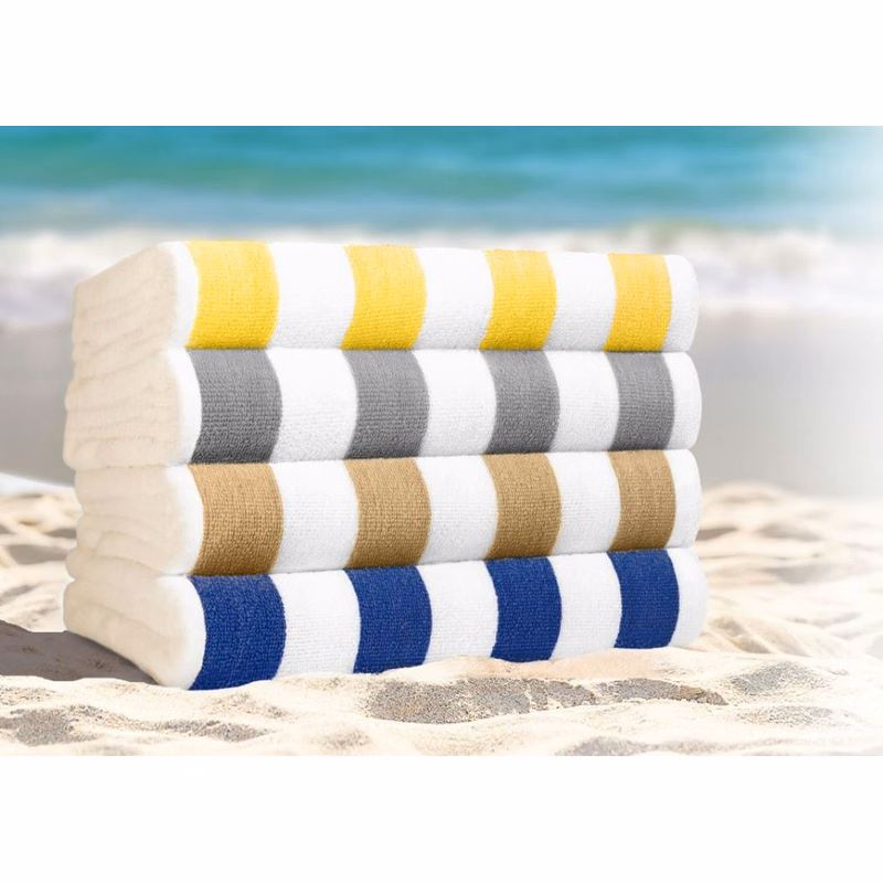 Playa Cabana Royal Blue Stripe Cotton / Poly Blend