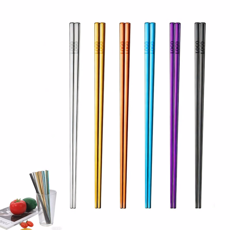 Stainless Steel Colored Chopsticks