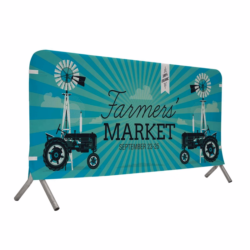 8' Barricade Fabric Cover