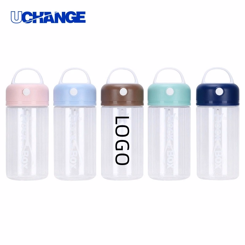 Plastic Protein Powder Shaker Cup Container for Gym Use