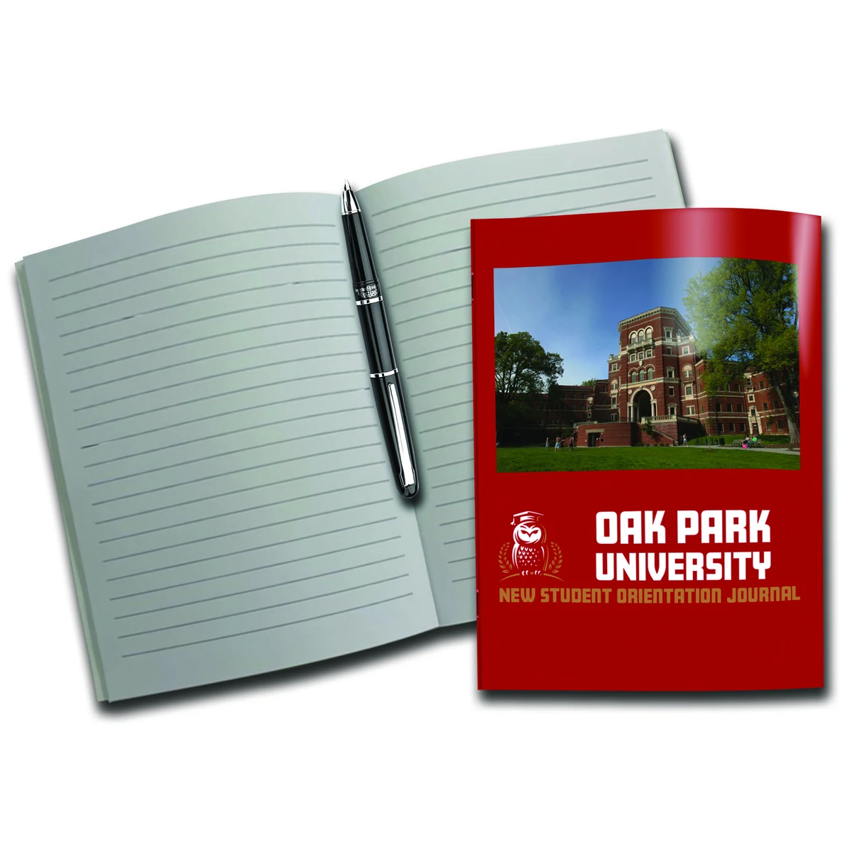 JOURNAL B00K - 7" x 9" Digest Style 1