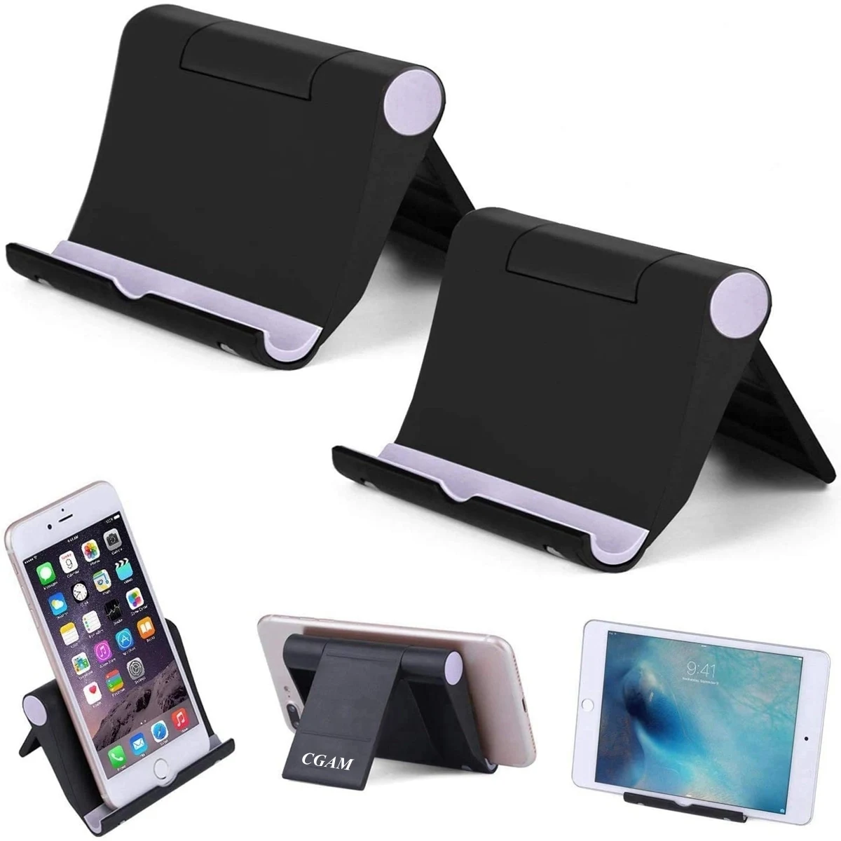 Foldable Phone/Tablet Desktop Stand Holer 1