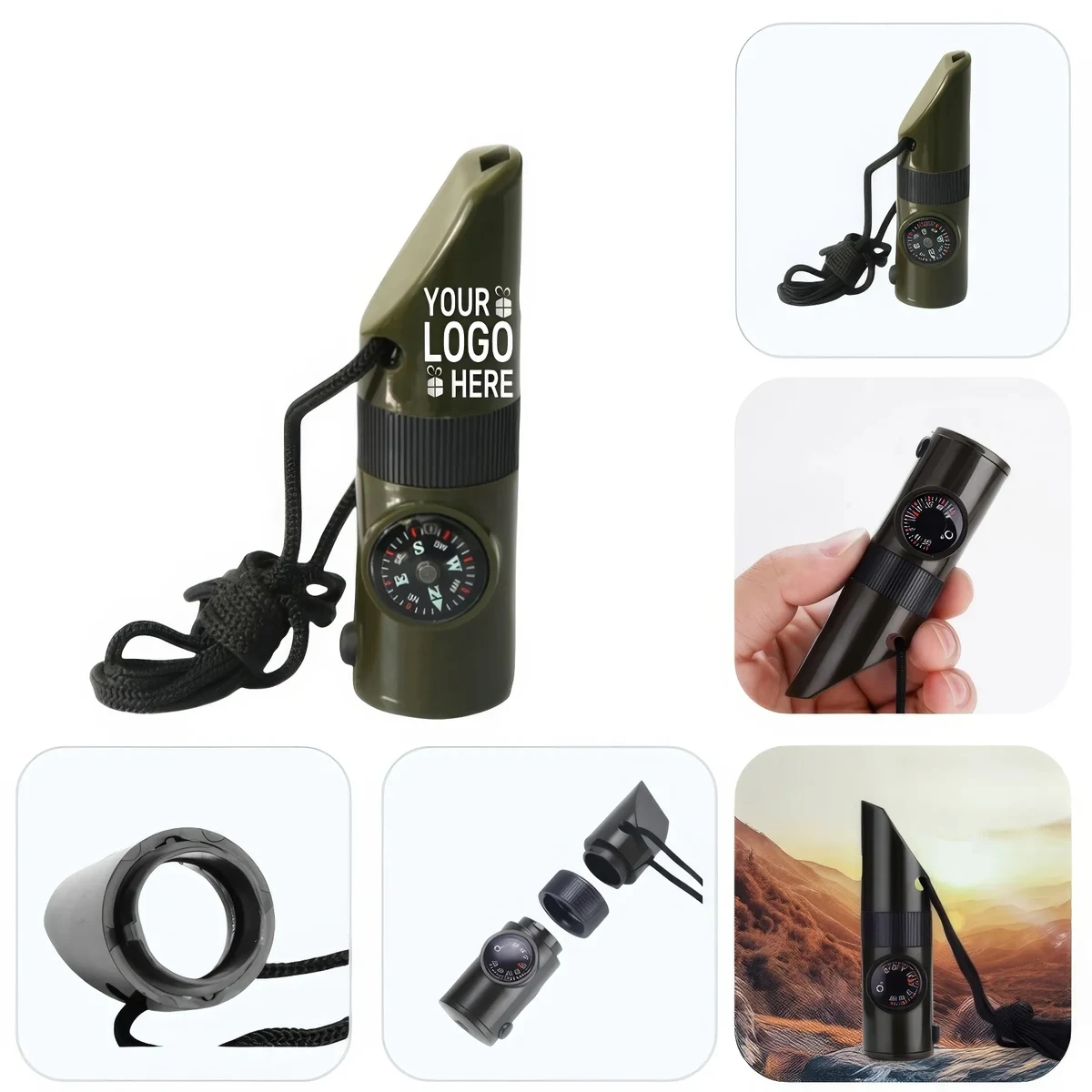 7 In 1 Multifunctional Whistle Outdoor 1