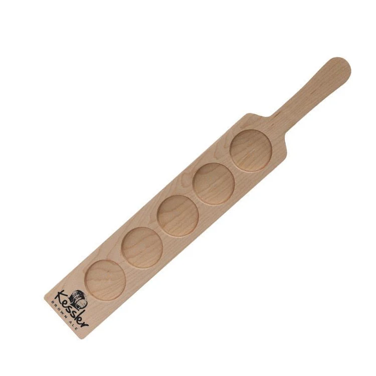 Paddle Style Beer Flight - 5-Pocket 1