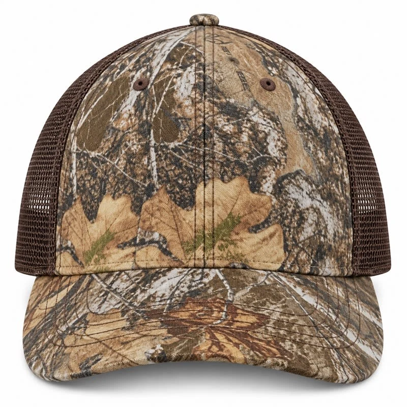 Port Authority Unstructured Camouflage Mesh Back Cap. 1