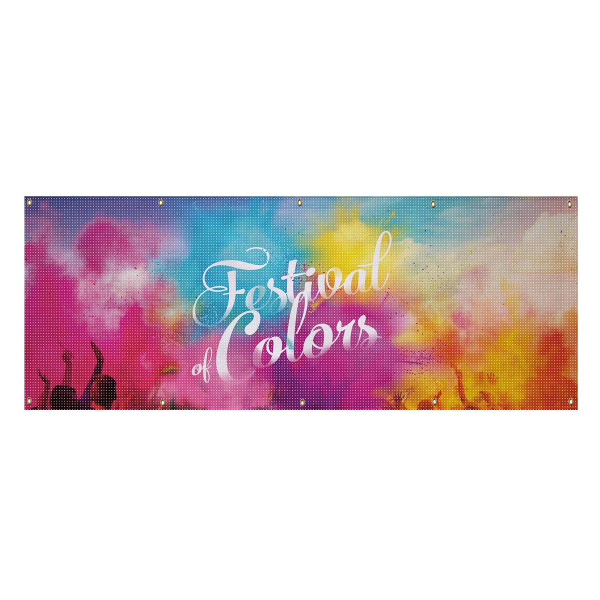 3' x 8' 9 oz. Mesh Vinyl Banner Single-Sided 1