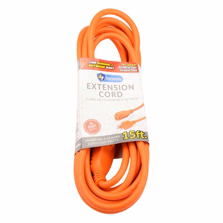 Indoor/Outdoor Extension Cord - 15'