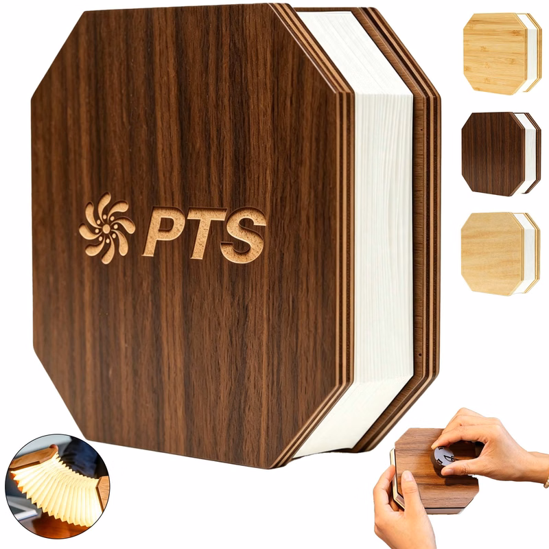 Wooden Smart Folding Accordion Ligh