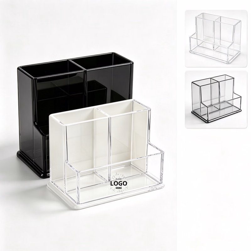 Clear Desktop Storage Organizer