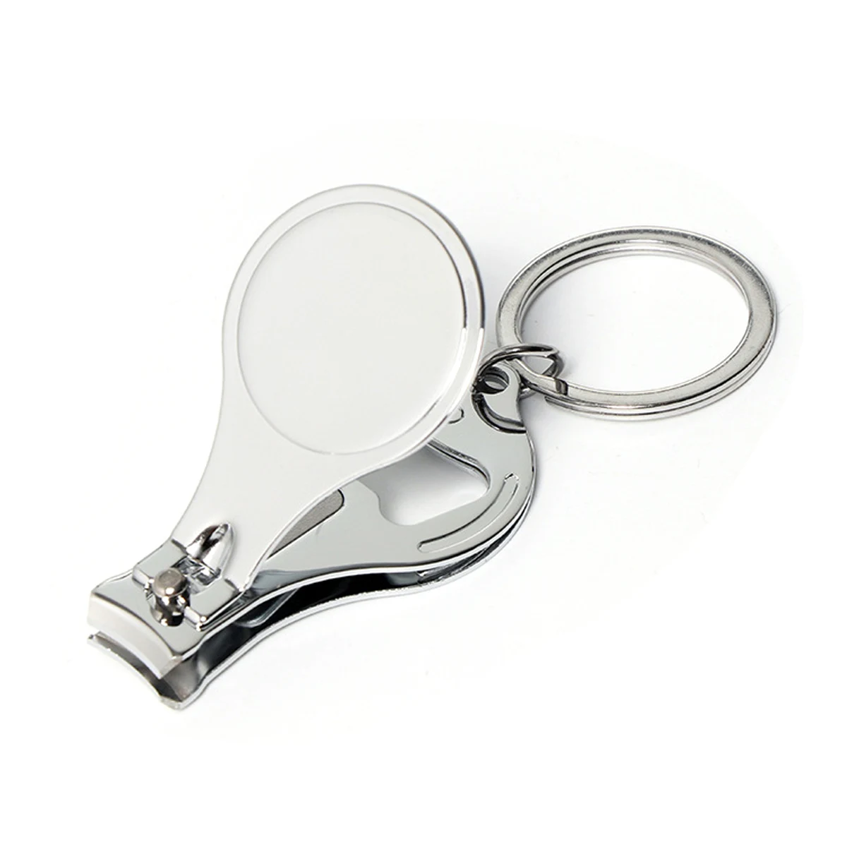 Nail Clippers Bottle Opener Keychain 1