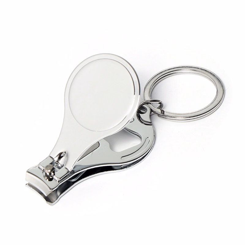Nail Clippers Bottle Opener Keychain