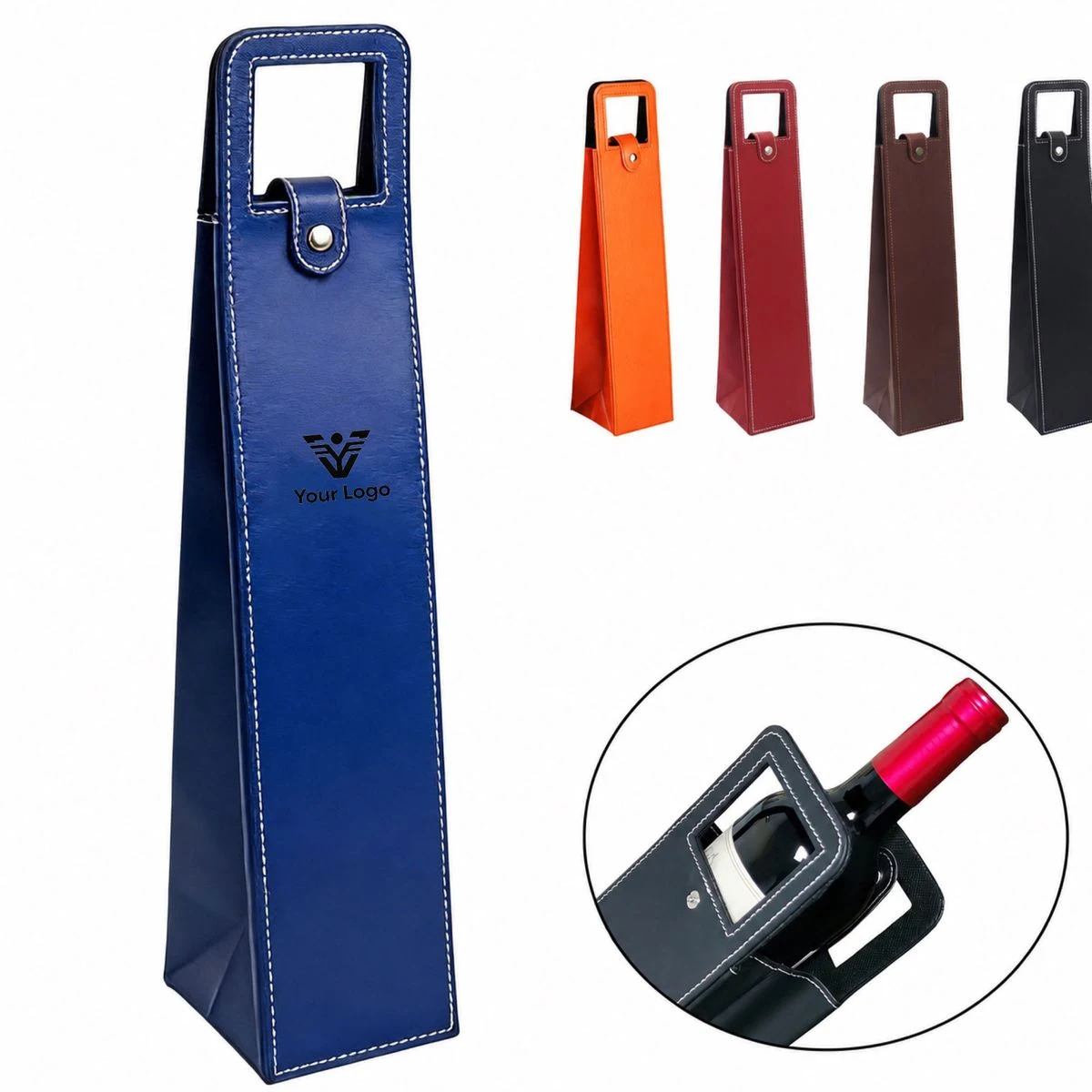 PU Leather Wine Bag 1