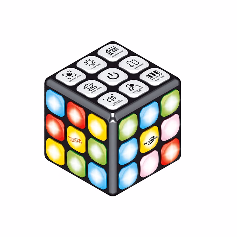 4-in-1 Handheld Flashing Cube Electronic Memory Brain Game