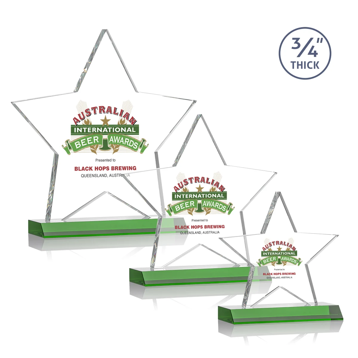 Chippendale VividPrint™ Award - Green 1
