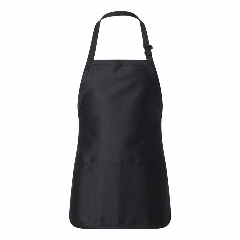 Full-Length Apron with Pouch Pocket - Q4250