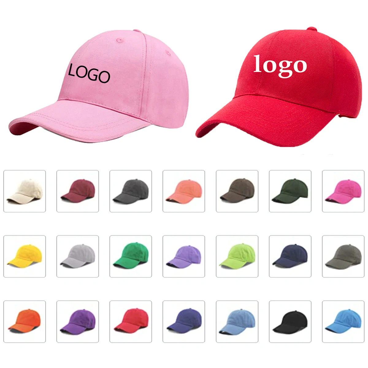 Embroidered Cotton Twill Cap 1