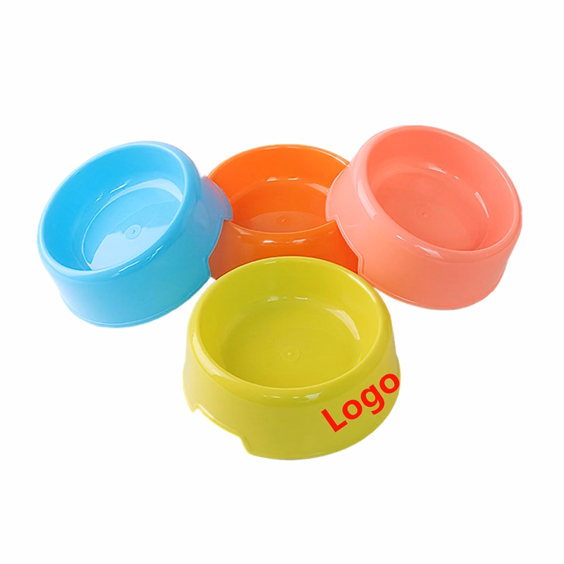 Plastic Candy Color Pet Bowl