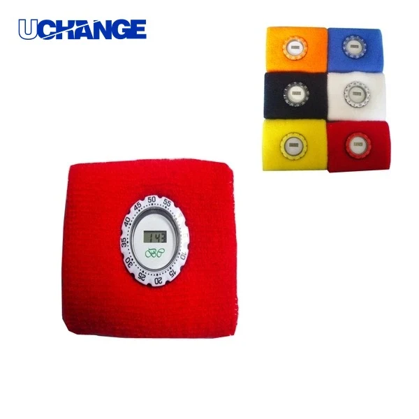 Sweatband Wrist Watch Hybrid Sport Timepiece 1